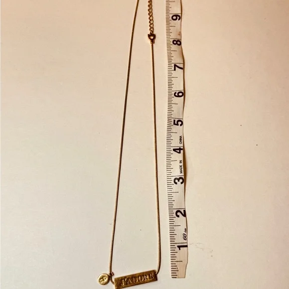 Dior Gold J'ADORE Pendant Necklace - Picture 6 of 15